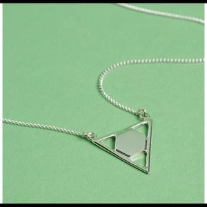 Sophie Blake Petite Lisa Modern Minimalist Necklace - Sterling Silver‎
